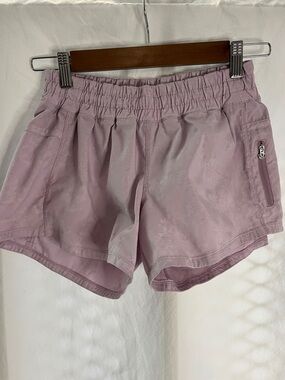 lululemon athletica Lavender Breakaway Run Shorts 2